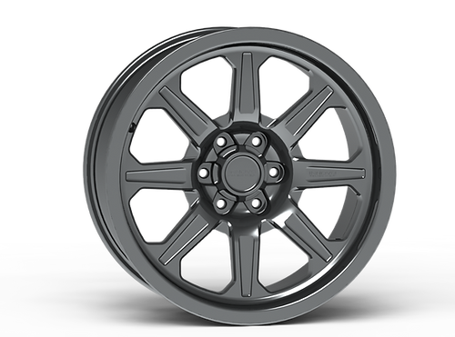 G500 Machined Smooth Lip Wheel 20x9 5x5.5 +12mm Offset