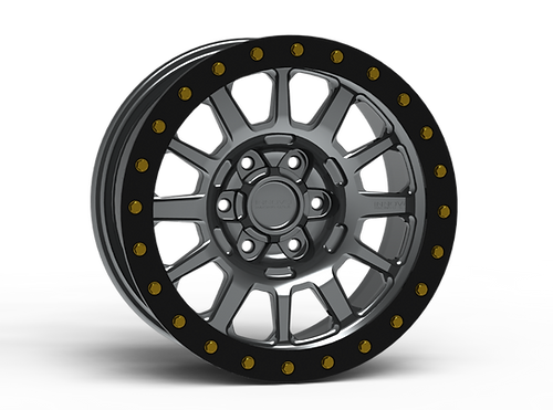 G600 Polished Beadlock Wheel 17x9 6x120mm +19mm Offset