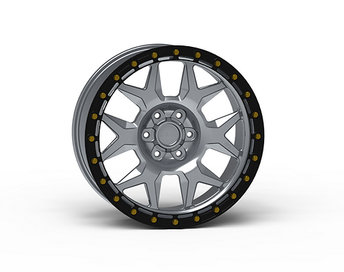 G700 Machined Simulated Beadlock Wheel 20x9 6x135mm +12mm Offset
