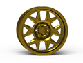 G700 Gold Smooth Lip Wheel 20x9 6x135mm +0mm Offset