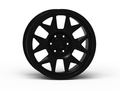 G700 Black Smooth Lip Wheel 20x9 6x5.5 +12mm Offset