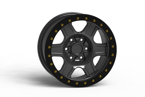 G400 Anthracite Simulated Beadlock Wheel 18x9 6x135mm -12mm Offset