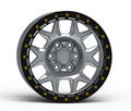 G700 Polished Simulated Beadlock Wheel 15x7 5x5 -6mm Offset