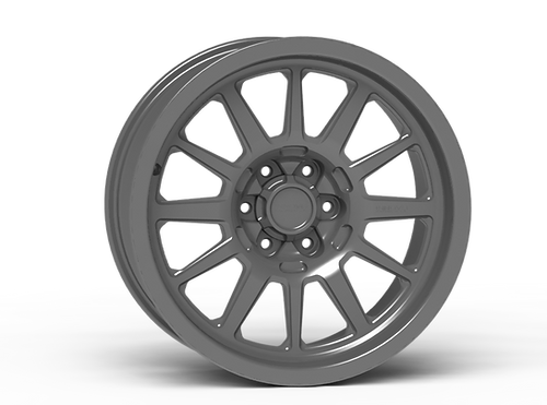 G600 Grey Smooth Lip Wheel 20x9 6x5.5 +12mm Offset