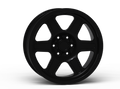 G400 Black Smooth Lip Wheel 20x9 5x150mm +12mm Offset
