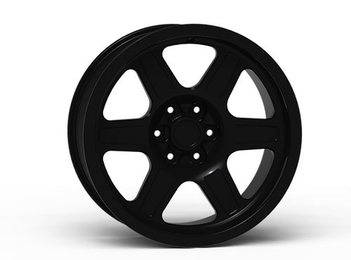 G400 Black Smooth Lip Wheel 20x9 5x5.5 +0mm Offset