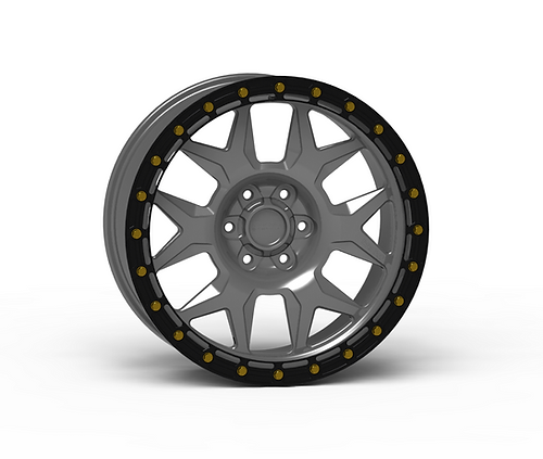 G700 Grey Beadlock Wheel 20x9 6x135mm +0mm Offset