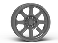 G500 Grey Smooth Lip Wheel 20x9 5x5.5 +0mm Offset