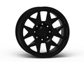 G700 Black Smooth Lip Wheel 20x9 8x180mm +12mm Offset