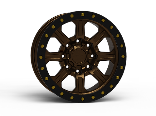G500 Bronze Beadlock Wheel 18x9 8x170mm +0mm Offset