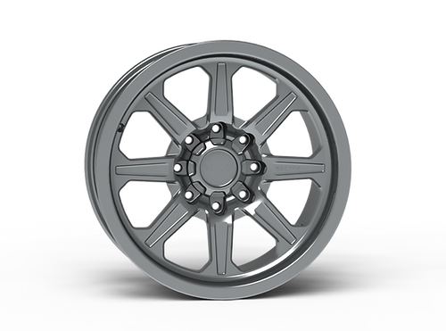 G500 Polished Smooth Lip Wheel 20x9 8x170mm +12mm Offset