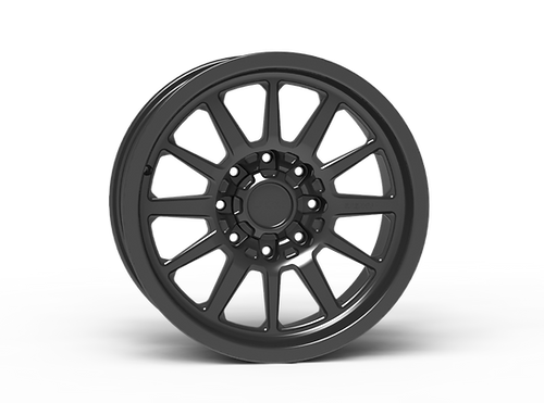 G600 Anthracite Smooth Lip Wheel 20x9 8x170mm +12mm Offset