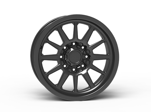 G600 Anthracite Smooth Lip Wheel 20x9 8x180mm +0mm Offset