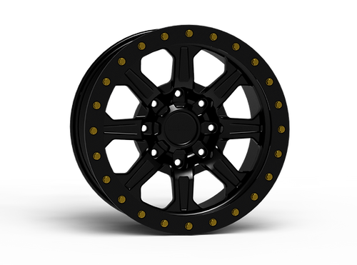 G500 Black Beadlock Wheel 18x9 8x170mm +0mm Offset