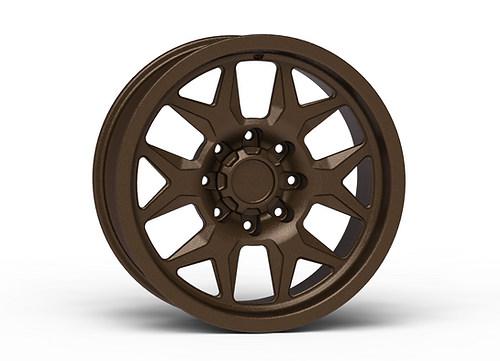 G700 Bronze Smooth Lip Wheel 20x9 8x170mm +0mm Offset