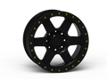 G400 Black Beadlock Wheel 20x9 8x170mm +12mm Offset