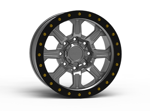 G500 Clear Simulated Beadlock Wheel 18x9 8x170mm -12mm Offset