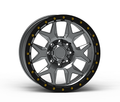 G700 Polished Simulated Beadlock Wheel 20x10 8x180mm -13mm Offset