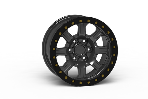 G500 Anthracite Simulated Beadlock Wheel 18x9 6x5.5 -12mm Offset
