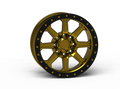 G500 Gold Simulated Beadlock Wheel 20x9 8x6.5 +0mm Offset