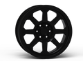 G500 Black Smooth Lip Wheel 20x9 6x135mm +0mm Offset
