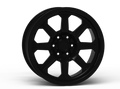 G500 Black Smooth Lip Wheel 20x9 6x5.5 +0mm Offset