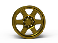 G400 Gold Smooth Lip Wheel 20x9 8x170mm +0mm Offset