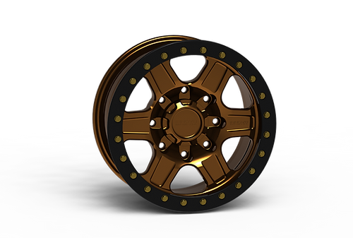 G400 Bronze Beadlock Wheel 17x9 8x170mm +0mm Offset