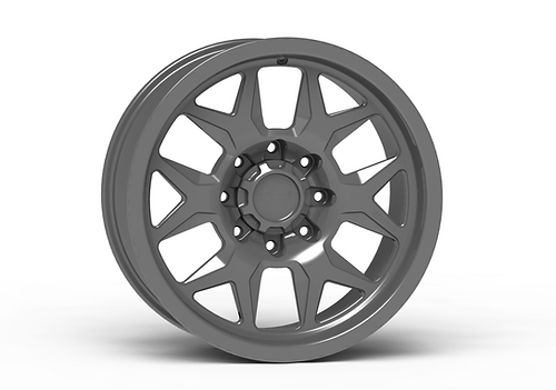 G700 Grey Smooth Lip Wheel 20x9 8x6.5 +0mm Offset