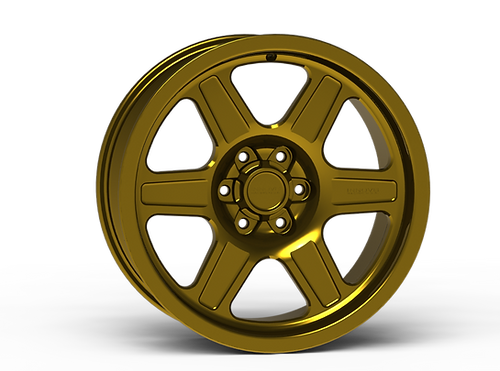 G400 Gold Smooth Lip Wheel 20x9 6x5.5 +0mm Offset