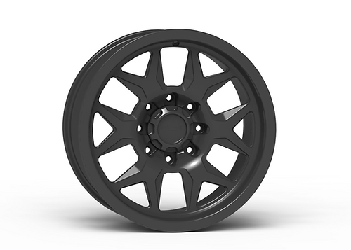 G700 Anthracite Smooth Lip Wheel 20x9 8x180mm +12mm Offset