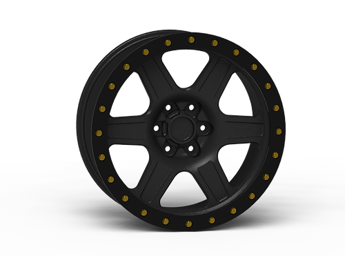 G400 Black Beadlock Wheel 20x9 6x5.5 +0mm Offset